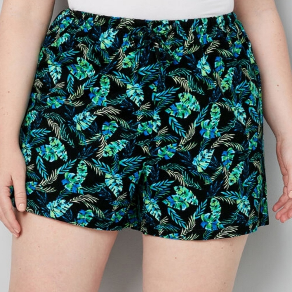 TROPICAL Sleep Shorts - NEW w/tags
